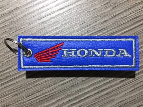 Portachiavi honda ricamato - ricamato, in