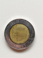 MONETA 500 LIRE BIMETALLICA