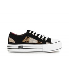 Cafe Noir SNEAKERS IN TESSUTO E STAMPA ANIMALIER - C1DM9507