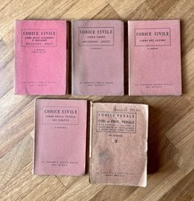 Codice Civile - Codice Penale (La Libreria dello Stato, 1932 1941 1942)