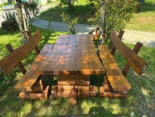 tavolo da giardino in legno