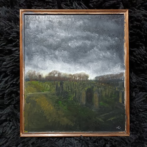 Dipinto olio tavola - dipinto, su