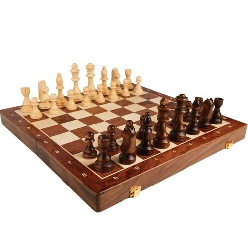 Set scacchi noce - 15'', con