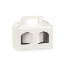 10 PZ SETA BIANCO 17x8x9cm