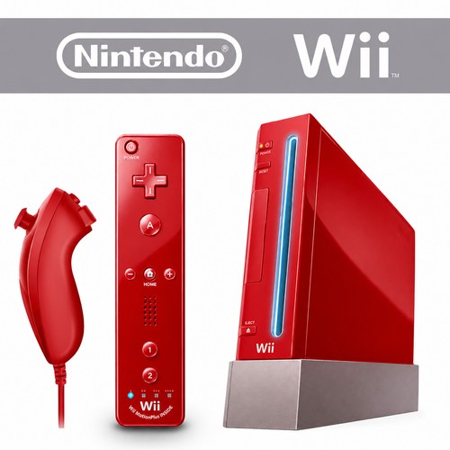 Console nintendo wii rossa - wii, +