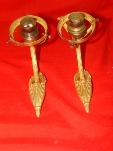 Paire appliques bronze - paire, et