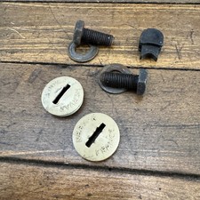 Set tappi antipolvere Nervar vintage bullone fissaggio braccio manovella anni 70 80 Francia Eroica