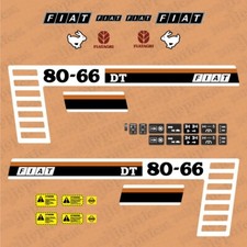 Fiat 80-66 DT (Fiatagri) Set di Adesivi Aftermarket per Trattore - Decalcomania