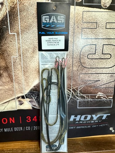 Corde arco gas - hoyt, alpha
