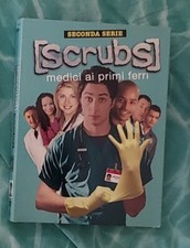 SCRUBS STAGIONE 2 COMPLETA SECONDA SERIE BOX 4 DVD 22 EPISODI ITALIANO 