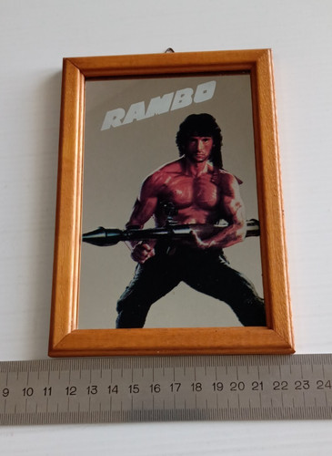 Rambo quadretto a - -, specchio