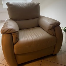 Poltrona beige singola -