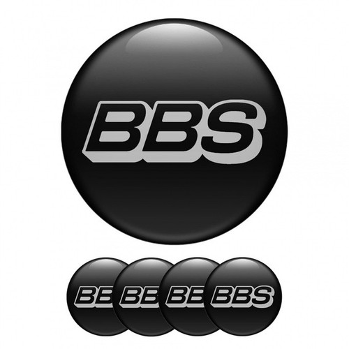 Bbs glossy stickers - bbs, 4pcs