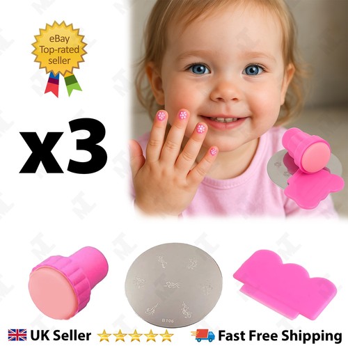 Kit timbro nail art raschietto