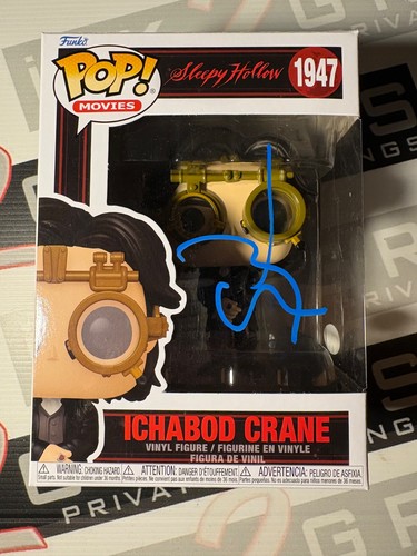 Johnny depp signed ichabod - johnny,