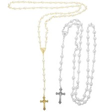  2 pezzi collane con croce