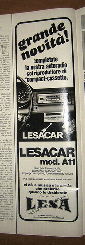 Pubblicita lesa lesacar - pubblicita,