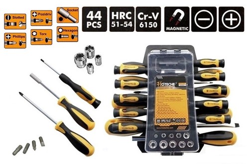 Set cacciaviti chiavi a - cacciaviti, +