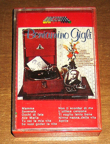Musicassetta beniamino gigli - musicassetta,