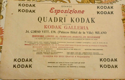 Pubblicità esposizione quadri