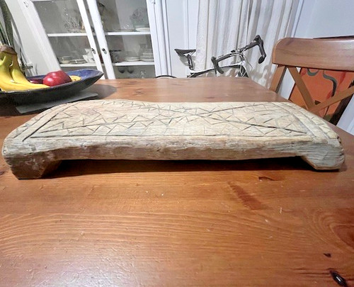 Sgabello poggiatesta in - poggiatesta,