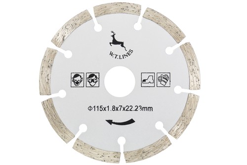 Disco diamantato 115mm - disco,