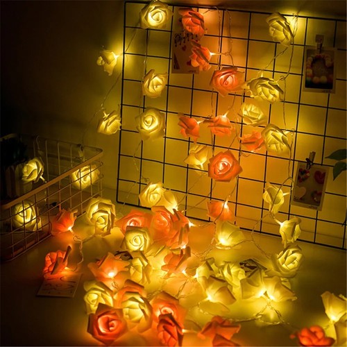 80led rosa fiore - fiore, fata
