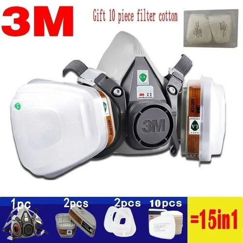 2026 6200 maschera antigas - 3m,