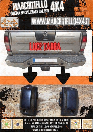 Luce targa nissan navara - luce,