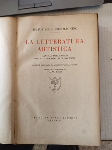 Letteratura artistica - letteratura,