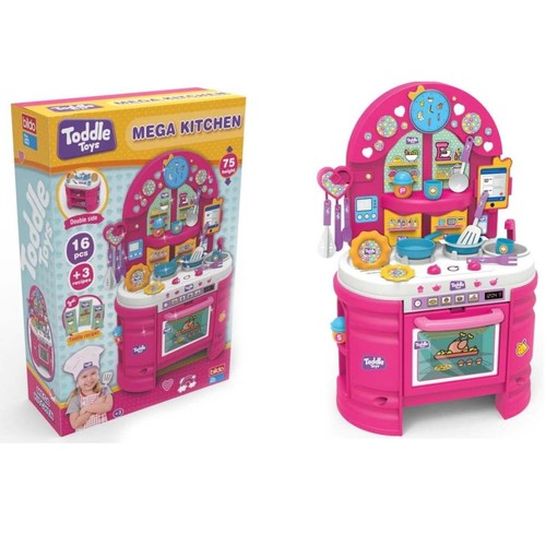 Grande cucina rosa - cucina,