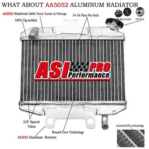 Aluminium radiateur pour honda - radiateur,