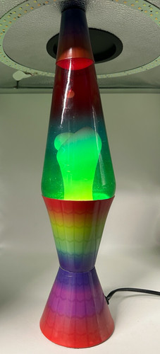 Lampada lava arcobaleno tie - arcobaleno,
