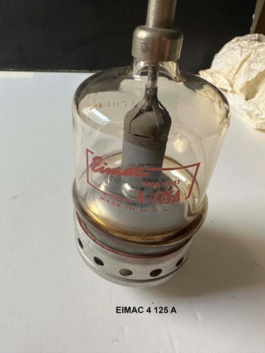 Eimac 125 a vintage - 4,