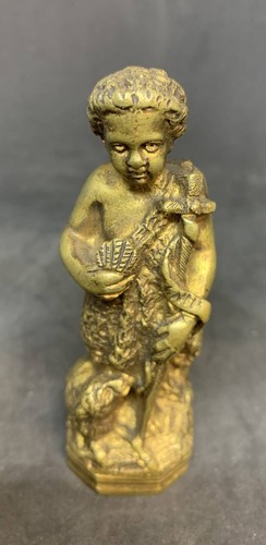 Antico bronzetto dorato