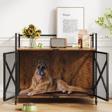 Gabbia per cuccioli in legno