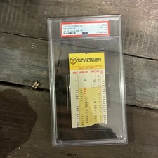 Graded vintage 1975 Elvis Presley July 10th Ticket Stub PSA 4 genuine used 