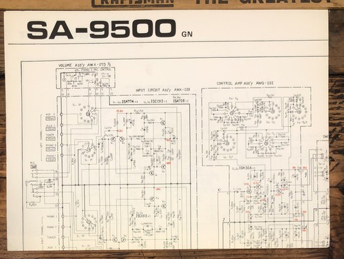 Pioneer 9500 amplificatore - pioneer, sa-9500