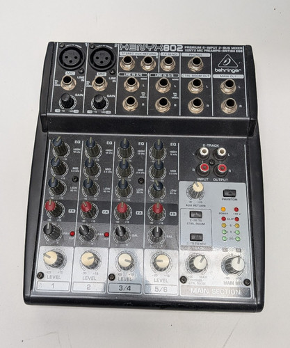 Behringer xenyx802 mixer - mixer,