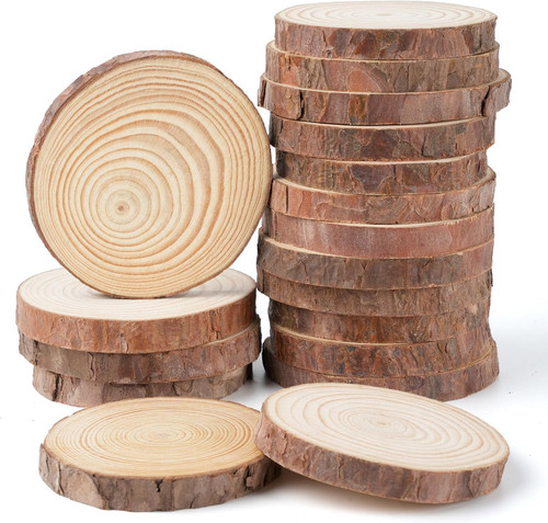 Dischi legno tronchetti - 18,