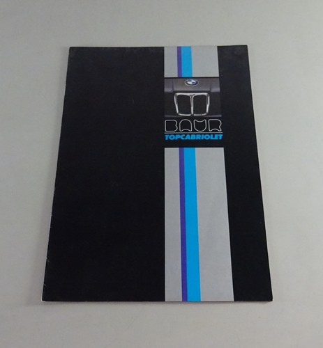 Brochure bmw serie - brochure, /