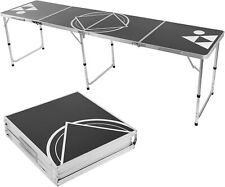 Tavolo pieghevole in alluminio 240 x 70 cm - Beer Pong