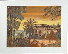 Alberto Sughi Litografia Casa