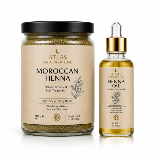 Atlas set hennè marocchino - atlas,