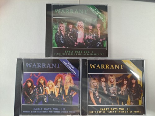 Warrant early days vol - warrant, ii