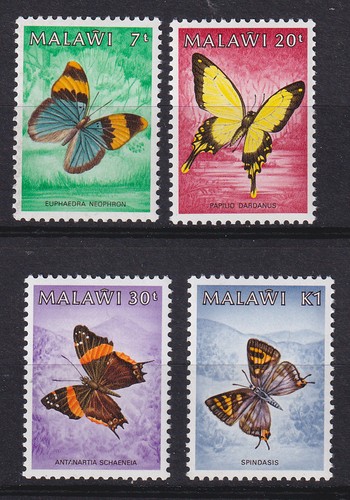 Malawi 1984 450 farfalle - sc,