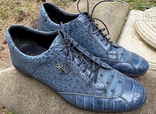 Sneakers zilli blu osrich - zilli,
