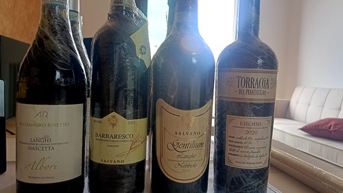 Lotto bottiglie vino - bottiglie,
