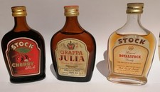 3 bottigliette mignon liquori