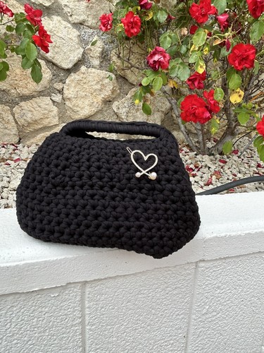Borsa uncinetto fatta - fatta, a